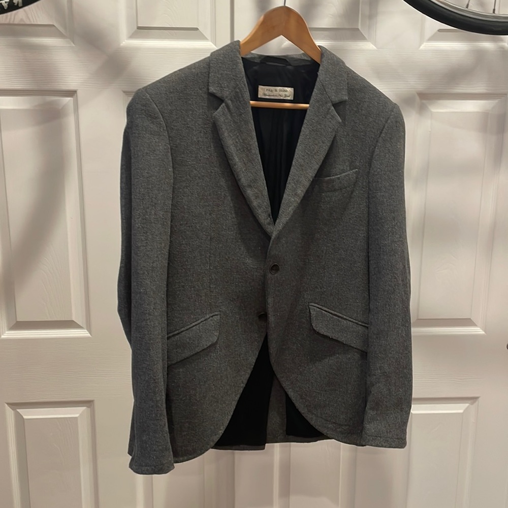COPY - Rag & Bone wool blazer gray